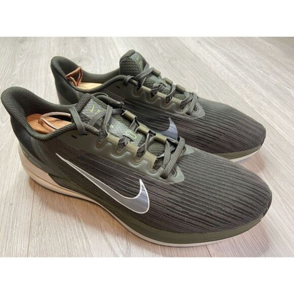 Nike‎ Shoes Men 11 Air Winflo 9 Running Athletic Sequoia Green DD6203-300 Train